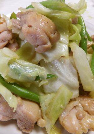 鶏肉とキャベツのレモン醤油炒め-レシピのメイン写真