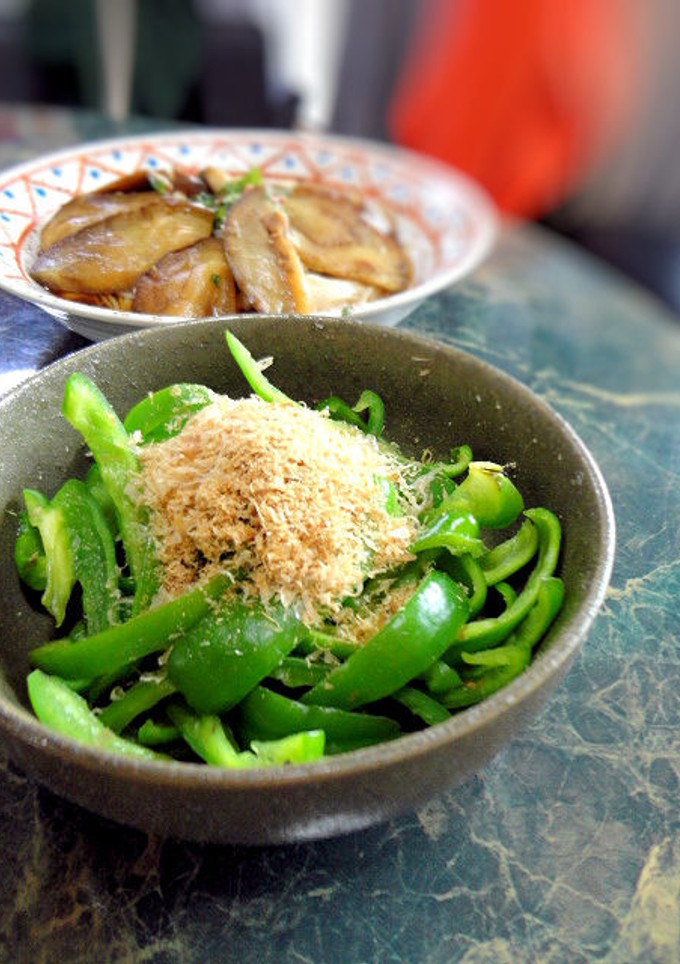 小さな野菜のおかず☆ピーマンのおかか和え-レシピのメイン写真