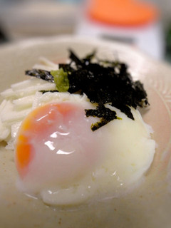 たまごのおかず☆長芋と温玉わさび醤油-レシピのメイン写真