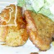 豚ヒレ肉のワインソース焼き