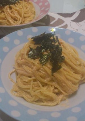 簡単♪明太子クリームパスタ-レシピのメイン写真