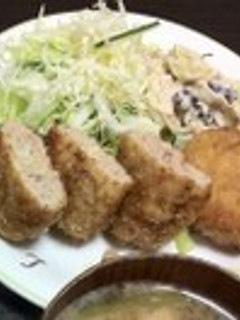 *肉汁たっぷり~塩麹でメンチカツ~*-レシピのメイン写真