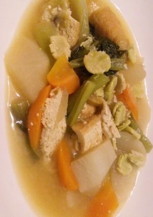 新潟★漬け菜煮-レシピのメイン写真