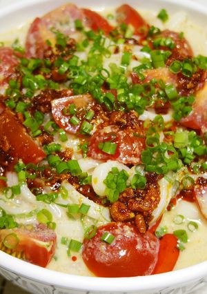 サッパリ食べやがれ夏！冷製豆乳担々うどん-レシピのメイン写真