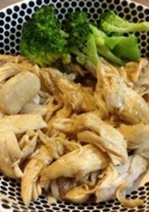 ささみのパパッと酒蒸し中華風！-レシピのメイン写真