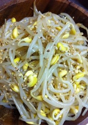 我が家のナムル（豆もやし）-レシピのメイン写真