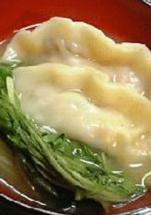 おから餃子と水菜の鍋-レシピのメイン写真