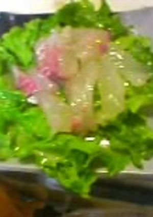 鯛のカルパッチョもどき(?)-レシピのメイン写真