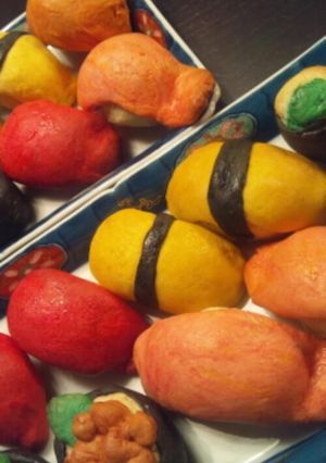 ＨＭで☆簡単お寿司風スコーン＼(^o^)-レシピのメイン写真