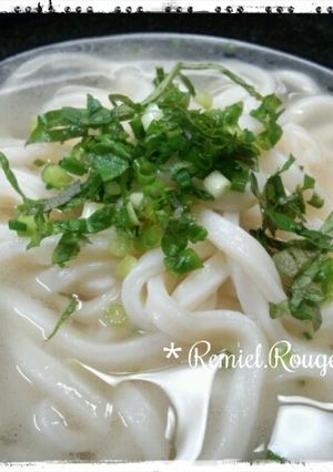 味覇スープの饂飩-レシピのメイン写真