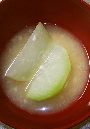 コールラビの味噌汁-レシピのメイン写真