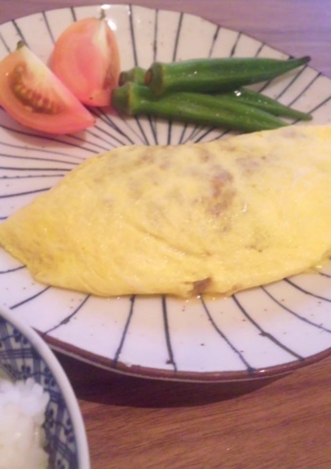 ふわとろ〜♪和風オムレツ-レシピのメイン写真