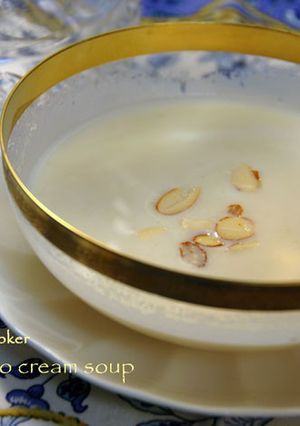 圧力鍋で簡単！冷たいクリームポテトスープ-レシピのメイン写真