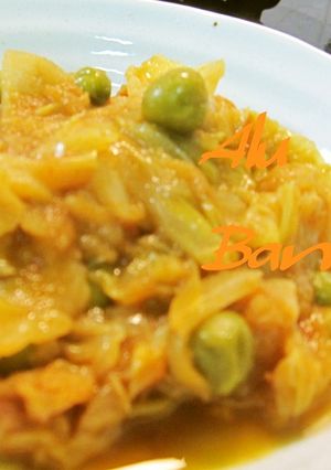 ネパール料理=キャベツのカレー-レシピのメイン写真