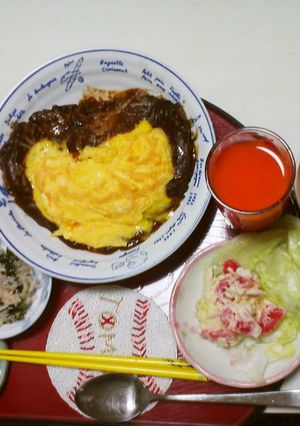 野球小僧の朝御飯6月14日木曜日-レシピのメイン写真