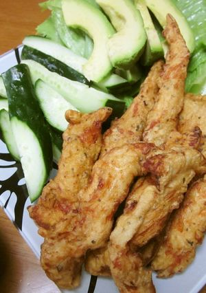 ヘルシー極旨チキンサラダ風-レシピのメイン写真