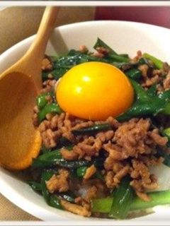 豚そぼろオイスター丼♬-レシピのメイン写真
