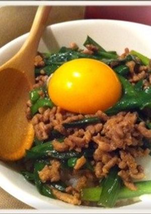 豚そぼろオイスター丼♬-レシピのメイン写真