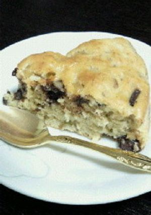 HMで簡単☆チョコバナナケーキ♪-レシピのメイン写真