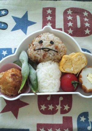 おさわりなめこ弁当！-レシピのメイン写真