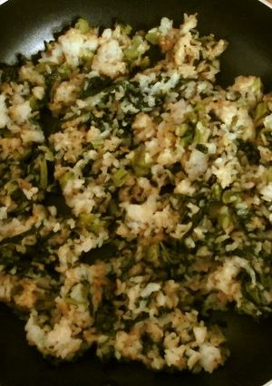 *簡単✿野沢菜チャーハン*-レシピのメイン写真