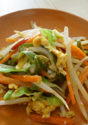 残り野菜炒め-レシピのメイン写真