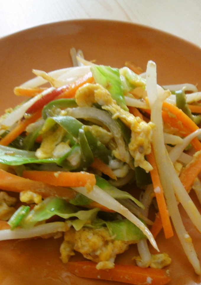 残り野菜炒め-レシピのメイン写真