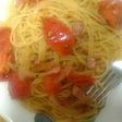 トマト&バジルでほっとなパスタ