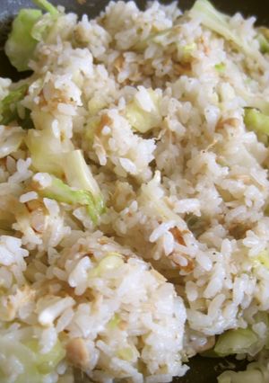 ネギ塩チーズ炒飯-レシピのメイン写真