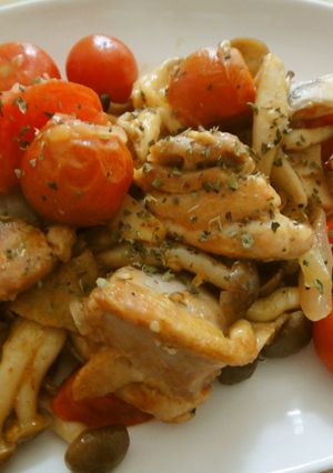 鶏肉とトマトのソテー-レシピのメイン写真