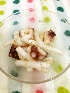 【超簡単!】金ごまたっぷり大根の酢の物-レシピのメイン写真
