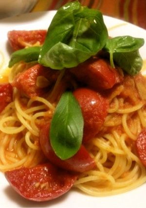 濃い！トマトだけのトマトソースパスタ-レシピのメイン写真