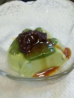 抹茶ラテスティックで抹茶プリン♡-レシピのメイン写真