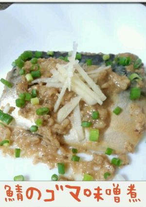 さはのごま味噌煮-レシピのメイン写真