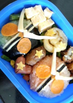 キャラ弁★仮面ライダーダブルおにぎり-レシピのメイン写真
