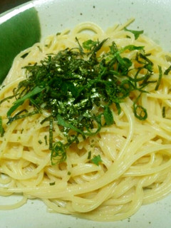 市販のたらこソースにひと工夫-レシピのメイン写真