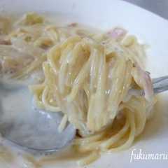 10分でクリームパスタ！-レシピのメイン写真