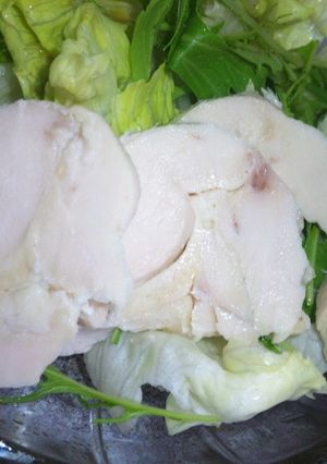 簡単塩麹で鶏ハム-レシピのメイン写真