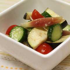 夏野菜の塩糀和え-レシピのメイン写真
