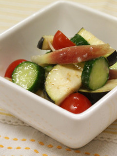夏野菜の塩糀和え-レシピのメイン写真