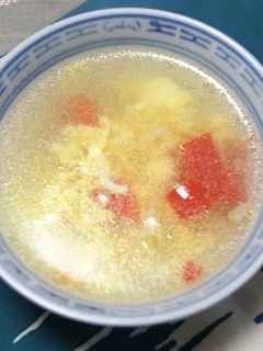 卵とトマトの中華スープ-レシピのメイン写真