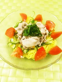 ★冷しゃぶサラダラーメン★-レシピのメイン写真