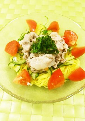 ★冷しゃぶサラダラーメン★-レシピのメイン写真
