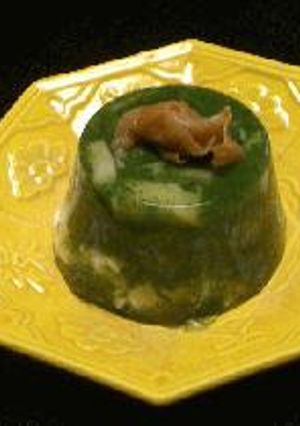 おぼろ豆腐のしそ寒天よせ-レシピのメイン写真