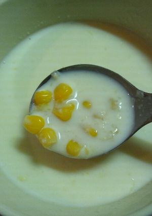 甘くて美味しい♡豆乳クリームコーンスープ-レシピのメイン写真