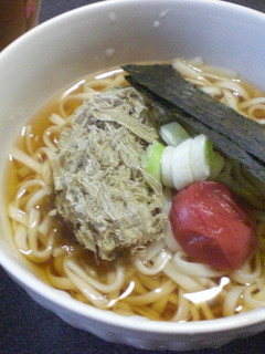 さっぱり!梅・とろろうどん-レシピのメイン写真