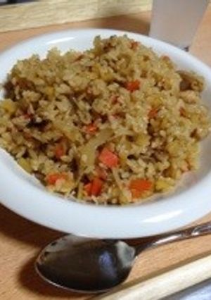 ピリ辛チャーハン！-レシピのメイン写真
