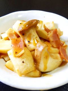エリンギ&ベーコンのバターしょうゆ炒め-レシピのメイン写真