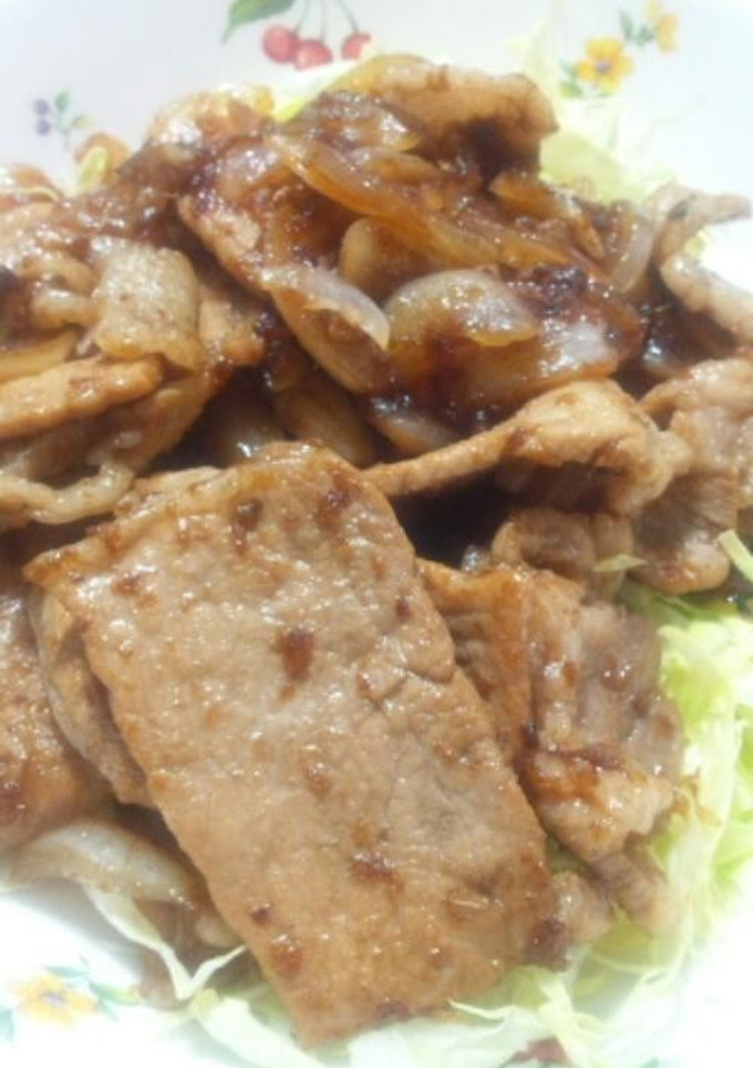 豚のしょうが焼き-レシピのメイン写真