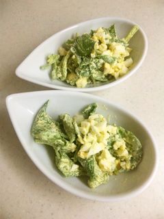 アイスプラント☆マヨタマ和え-レシピのメイン写真